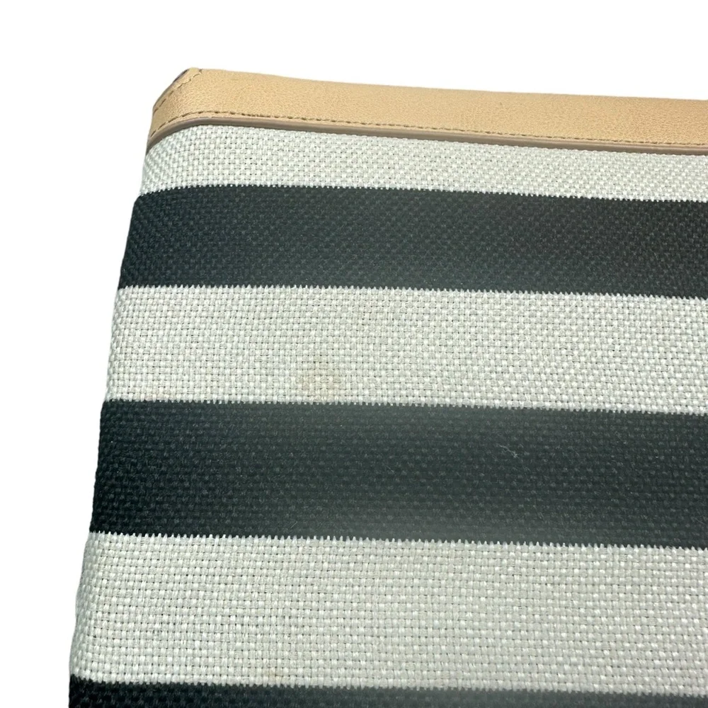 STELLA & DOT: Always By Your Side Striped Clutch Purse Small Handbag